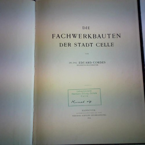 Die fachwerkbauten der stadt - der,