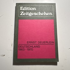 Edition Zeitgeschehen , Deutschland 1963-1970, Ernst Deuerlein