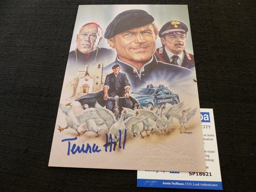 Terence hill signed autogramm - terence,