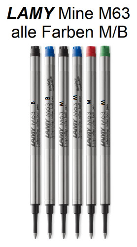 Lamy m63 tintenrollermine - m63,
