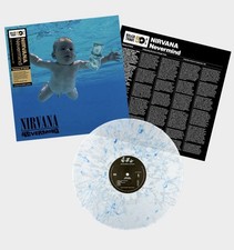 Nirvana Nevermind Blue White