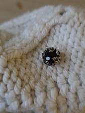 Thomas Sabo Bead Karma Anhänger Perle Lotos Lotus Schwarz Silber 925 Silber