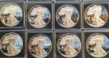 8st Silbermünzen American