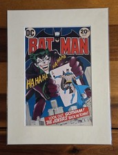 Batman Kunstdruck ca. 19x26cm