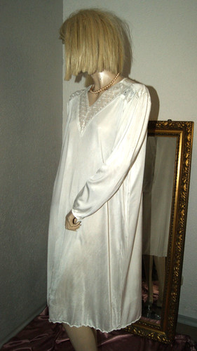 Langes negligee nachtkleid - langes,