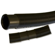 Solarschlauch NW 38 mm 6,00 m Rest Poolschlauch schwarz Heizschlauch