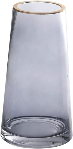 Rauchgrau glas floral - floral, blumen