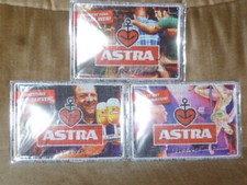 Astra Postkarte Metall 3 Stück / oder 5 aus Papier Gr. ca.14,5 x 10,5 cm (( 9 ))