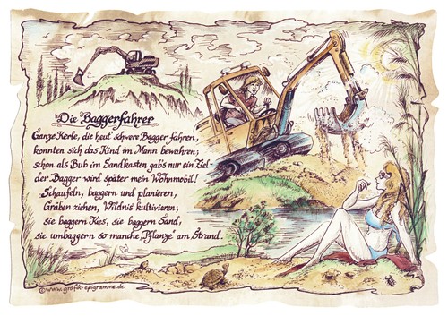 Berufsbild zunftbild geschenk - berufsbild,