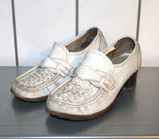 Vintage DDR Damen Leder Schuhe
