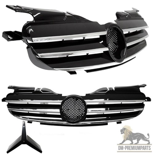 Kühlergrill hochglanz schwarz - kühlergrill,