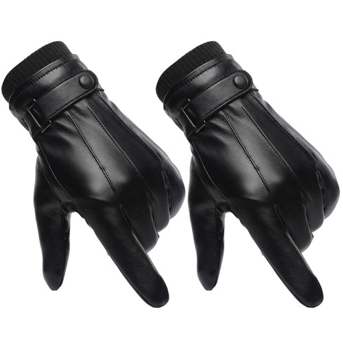 Herren lederhandschuhe warm - herren,
