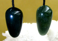 HELIOTROP Edelstein  OHR  OLIVEN  nach Hildegard von Bingen Nr.4