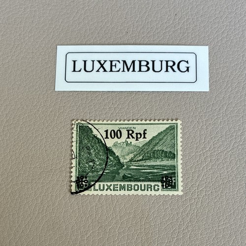 Luxemburg briefmarke 100 rpf - luxemburg,