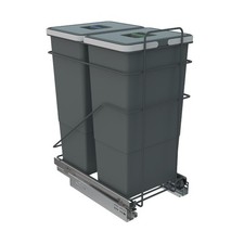 Ausziehbarer Abfalleimer 58L