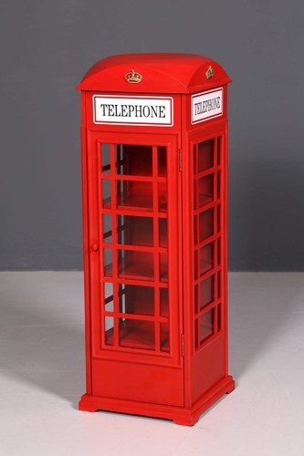 Englische telefonzelle vitrine - telefonzelle,