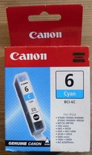 Canon BCI-6C Tinte cyan Pixma MP750 MP780 i560 i865 i905D i9100 I9950 i865 i905D