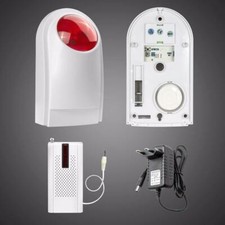 Funk Sirene für Alarmanlage W1 W18  K7 für Innen oder Außen 120 dB  ( XMD-5400 )