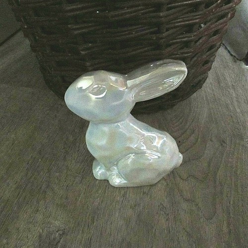 Osterhase hase keramik zartes - osterhase,
