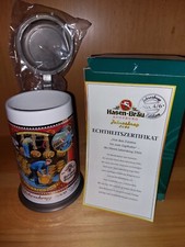 Porzellan Brauereibierkrug mit