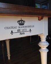 Shabby Wasserf.Aufkleber