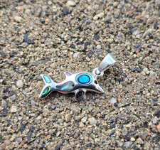 Eleganter Opal-Anhänger 925