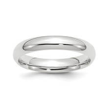 10K Weißgold Unisex Standard