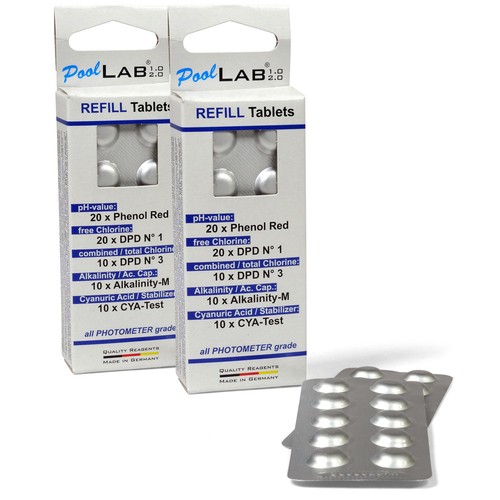 Refill tablets poollab - refill, 1.0