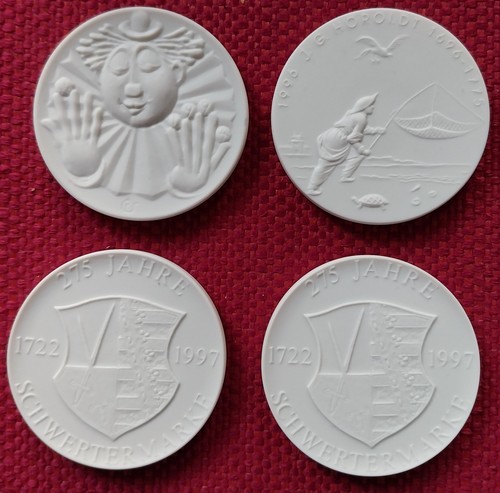Meissen porzellan medaille - meissen,