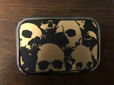 -FRAMED SKULL- Metall Belt