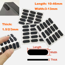 Ovale Gummifüße Pads