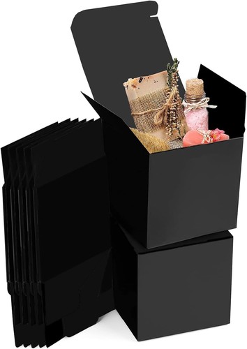 Schwarz karton geschenkboxen - karton,