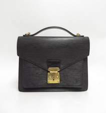 echt Louis Vuitton Epi Monceau Handtasche Aktentasche #39968