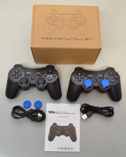 2x MUZELI Controller für PS3 Kabelloser Controller für Playstation 3 Dual Shock