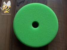 NEU Polierschwamm mit Loch Pad Polierscheibe grün Medium 150 / 20 mm Klett #559