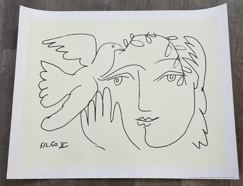 Pablo picasso visage de - picasso, "le