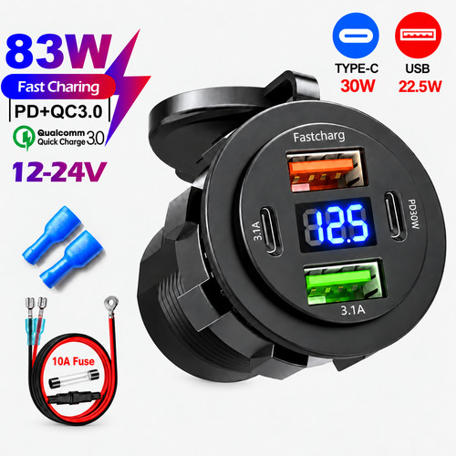 12v usb auto - 12v, 3.0