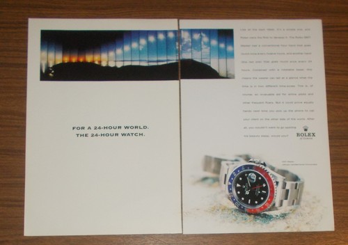 Seltene werbung vintage rolex - werbung,