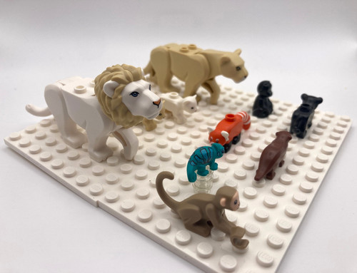 Lego tiere set löwe - tiere,