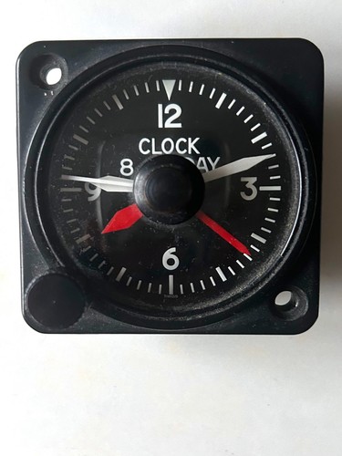 Day aircraft cockpit clock - 8,