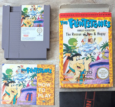 Nintendo Taito NES The Flintstones Rescue Dino Hoppy Classic Spiel PAL-B
