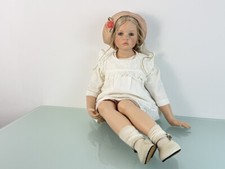 W.P.M Puppe Hildegard Günzel Vinyl Puppe 73 cm. Top Zustand 