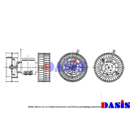 Heizungsgebläse gebläsemotor - heizungsgebläse,