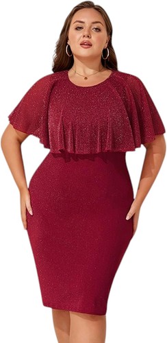 übergröße damen abendkleid - Übergröße,