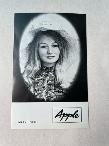 Mary hopkin autogrammkarte - hopkin,