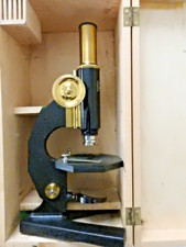 Messing Mikroskop W. Klein Wetzlar - Vitrinenstück