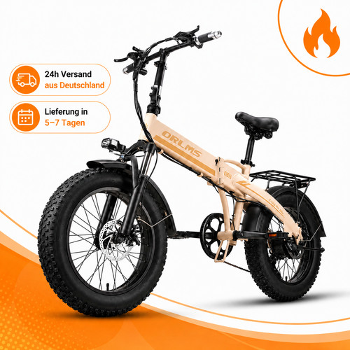Orlms s9f klapp bike - klapp, e-bike