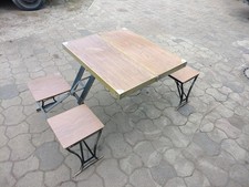 Vintage faltbar Picknick Tisch