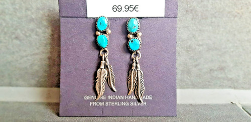 Indianstyle mit türkisen - mit,