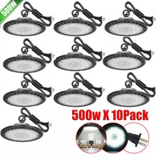 10 Pack 500W UFO LED High Bay